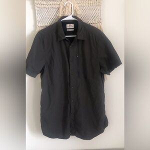 Fjallraven Abisko Hike Shirt Short Sleeve Mens XL Regular Fit Gray